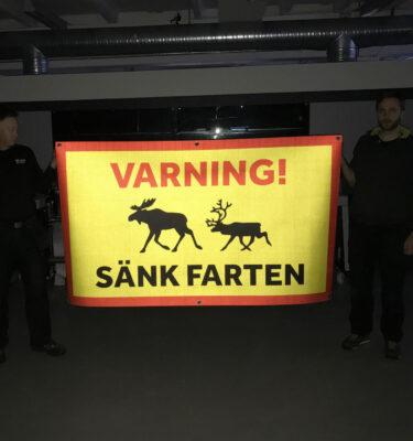 Reflex banderoll