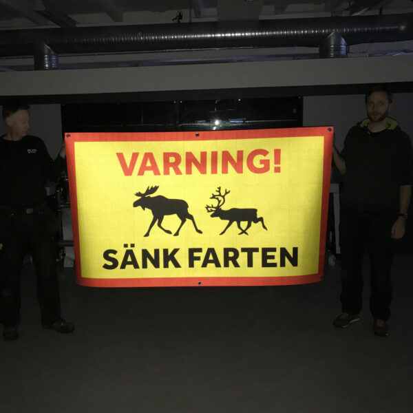 Reflex banderoll
