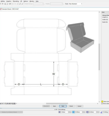 a Förpackning och displaydesign